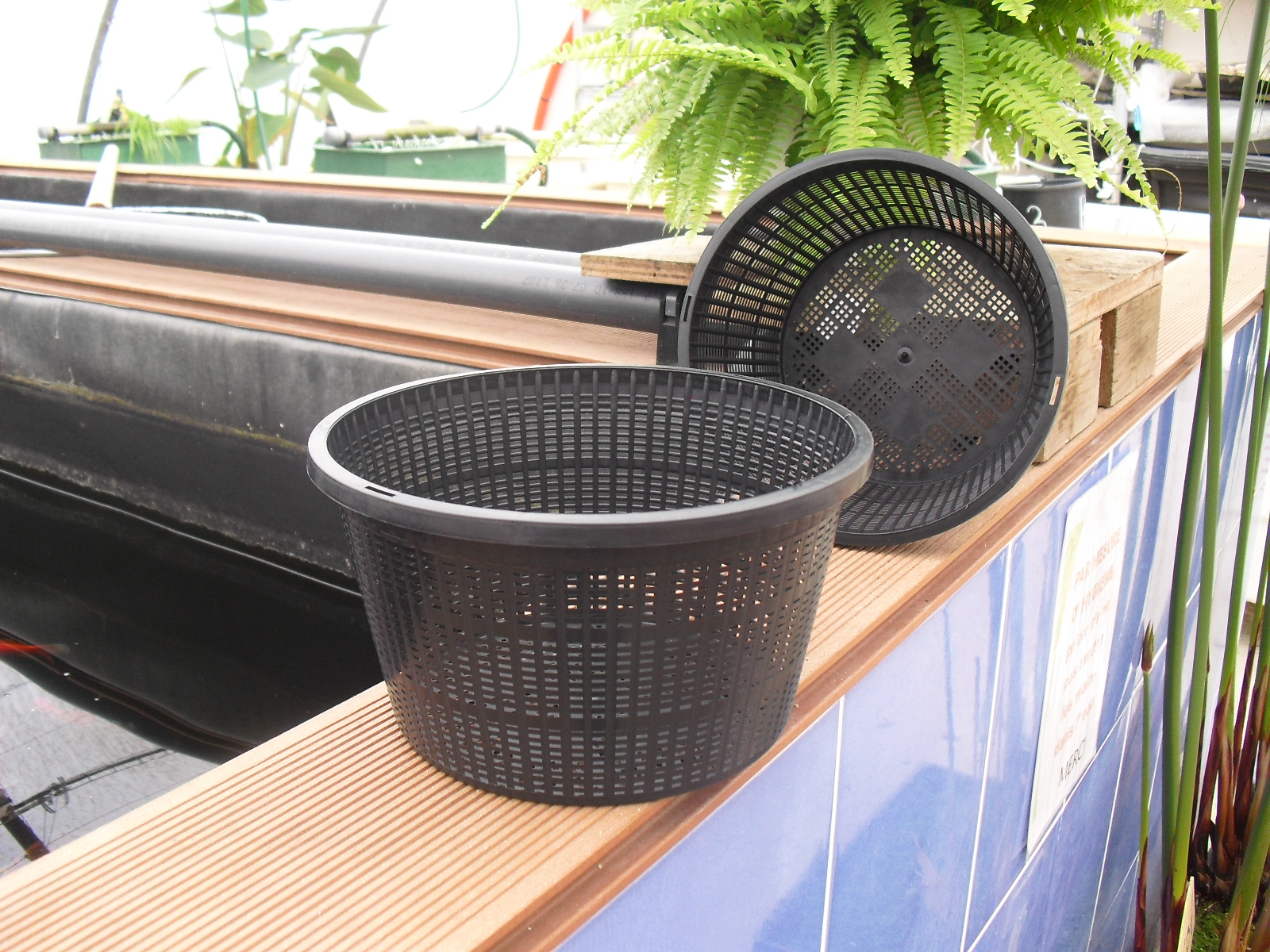 PANIER rond diamètre 22 cm pour plantes aquatiques